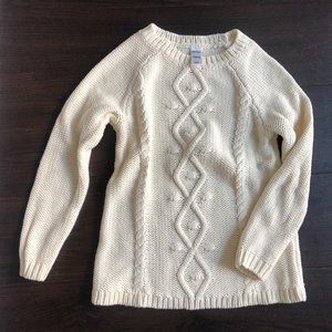 OLD NAVY Cable Knit Cotton Sweater Dress